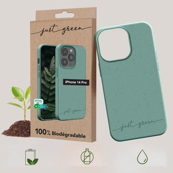 Just green  Cover biodegradabile per iPhone 14 Pro 