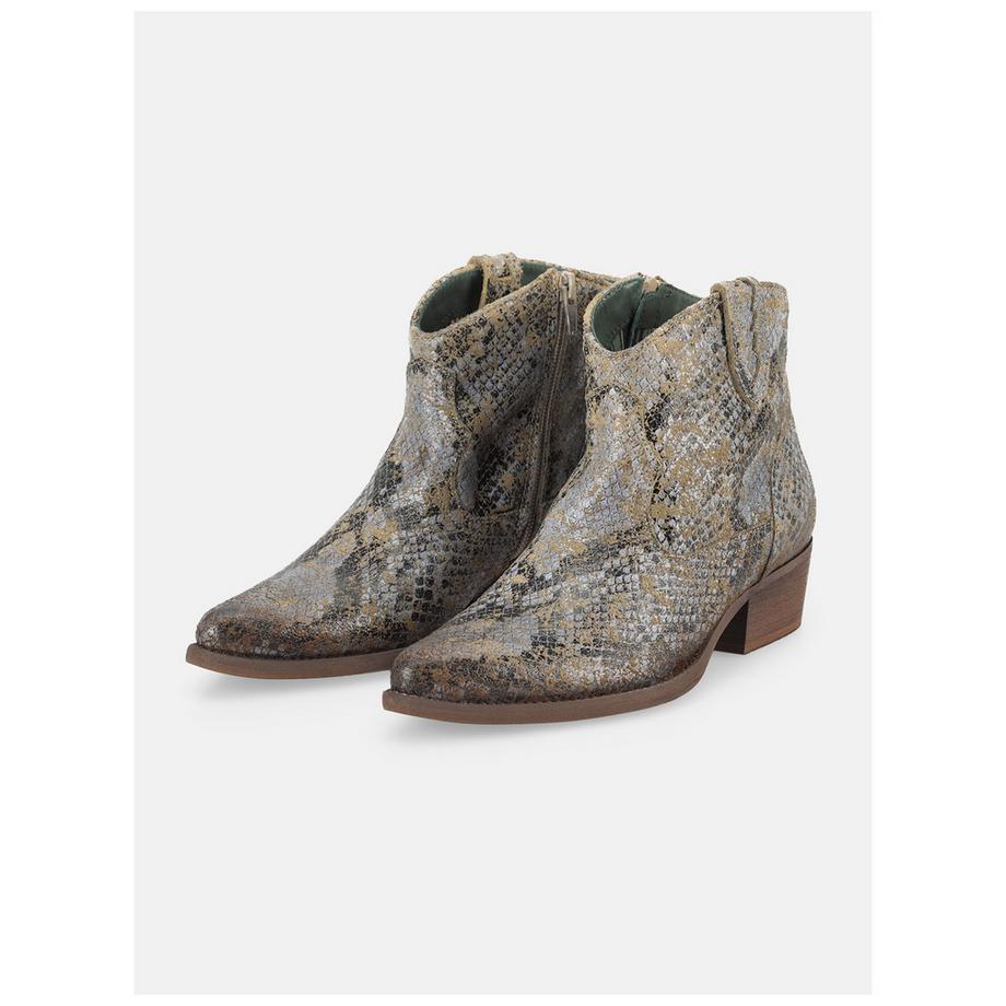 Felmini Bottines Imprimé Serpent  