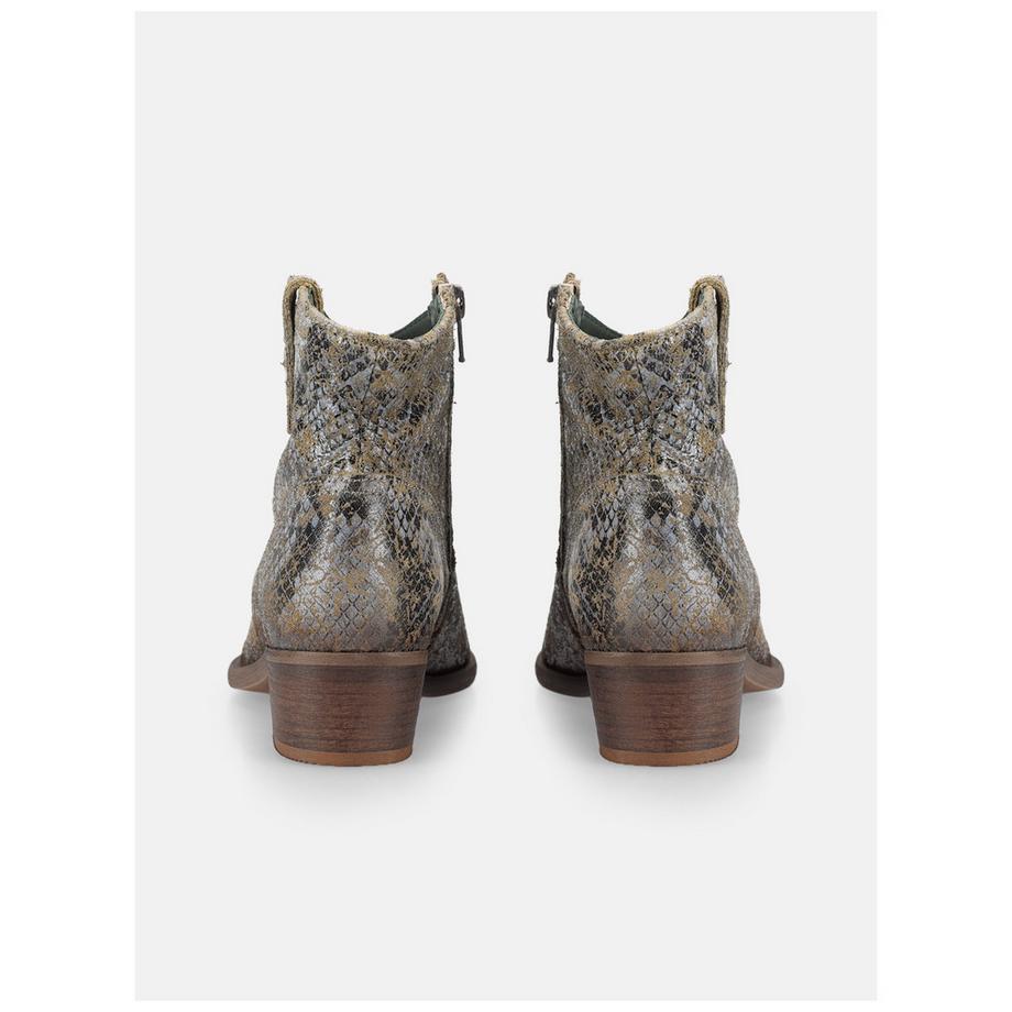 Felmini Bottines Imprimé Serpent  
