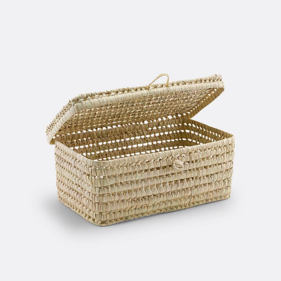 La Redoute Intérieurs Korb Ghada aus Palmblättern  