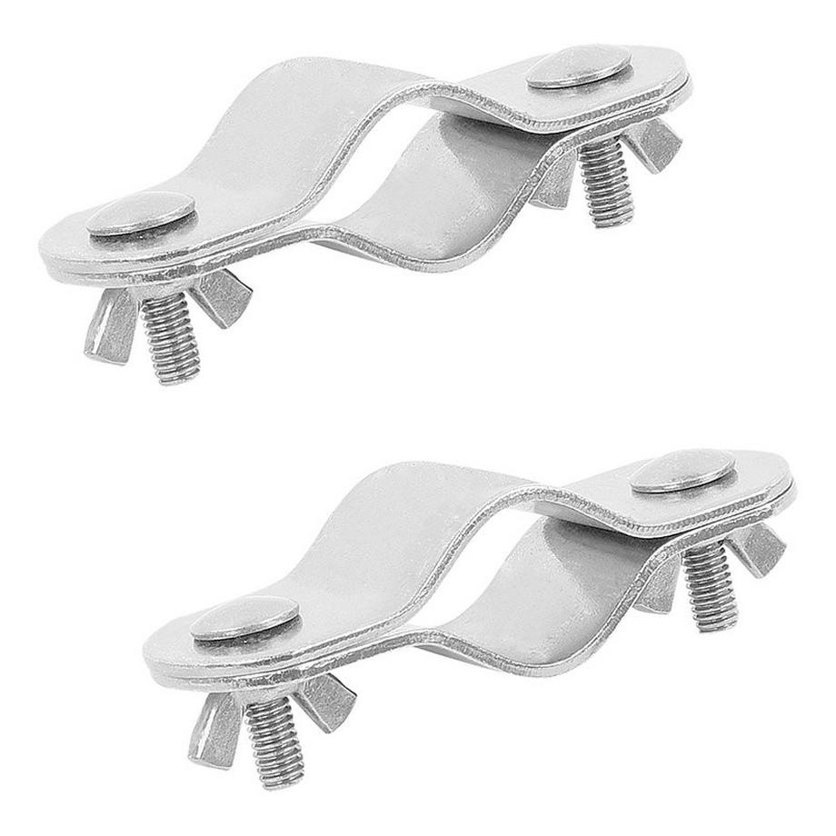 Pricenet  Zeltstangenklemme doppelt 22-25 mm 2 Stück im Blister 