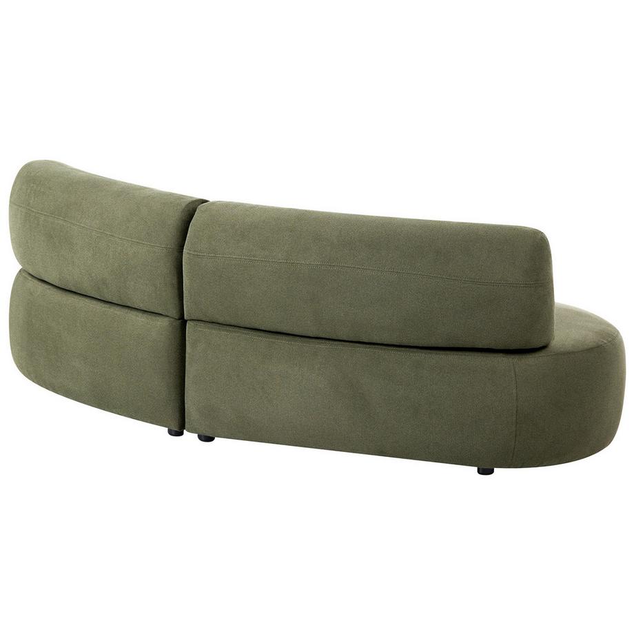 Beliani 3 Sitzer Sofa aus Stoff Modern LAERDAL  