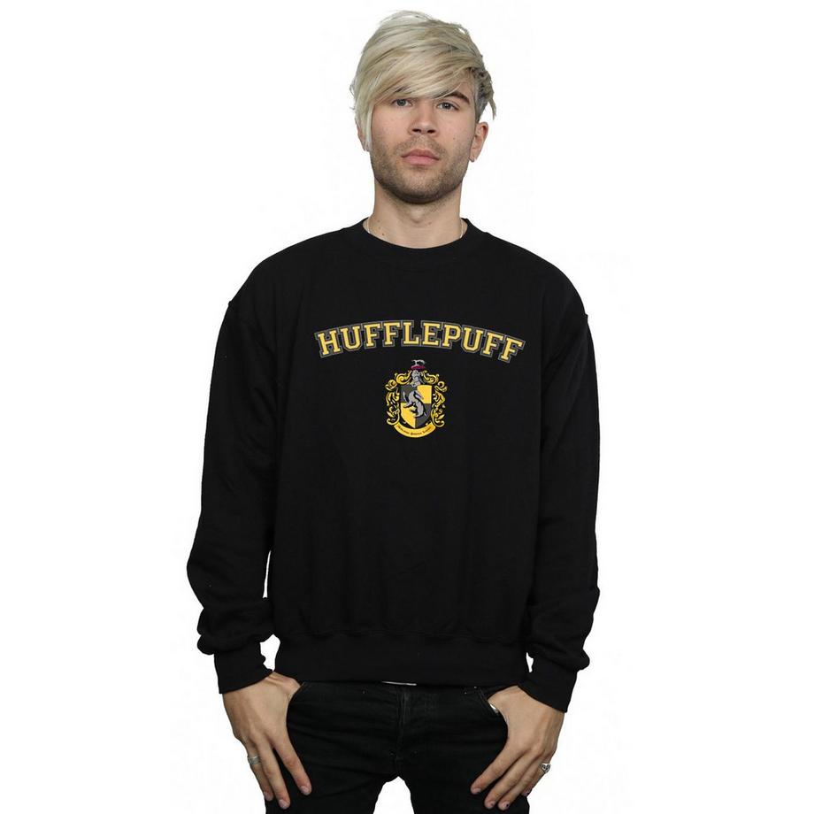 HARRY-POTTER Hufflepuff Sweatshirt Col Rond  