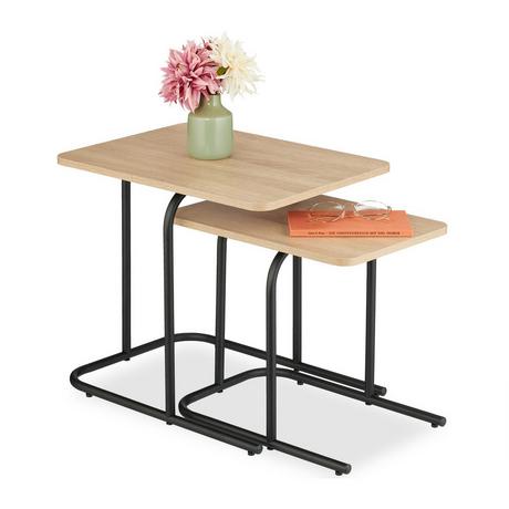 Northix Satztische 2er-Set  