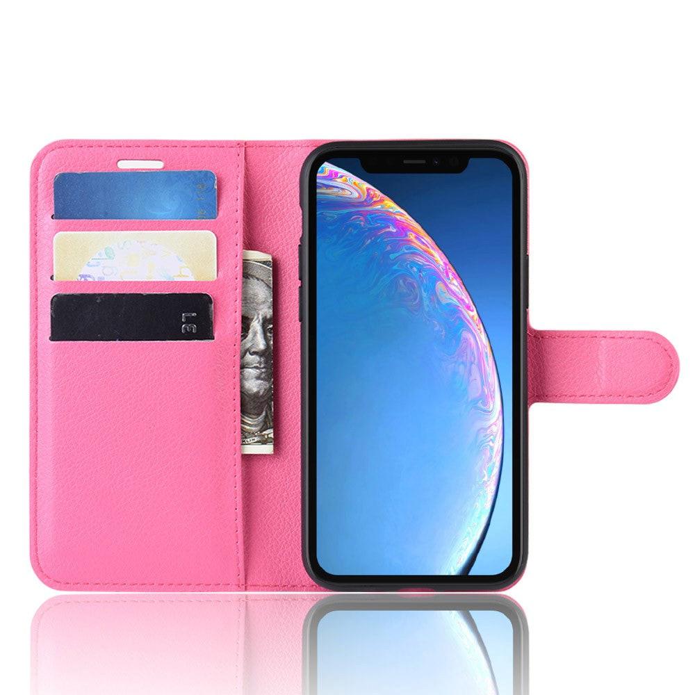 Cover-Discount  iPhone 11 - Leder Etui Hülle Mit Kartenfach 