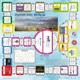 GEWERBE-SPIEL  Brettspiel SEETAL AG (Deutsch) 