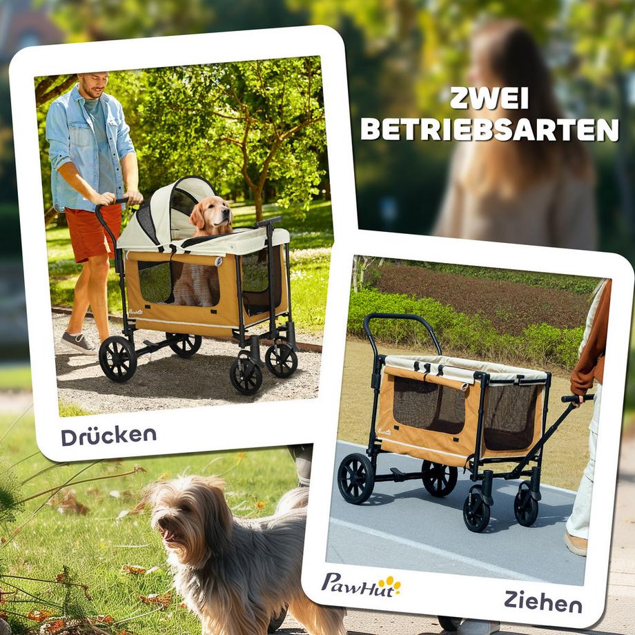 PawHut  Hundewagen 