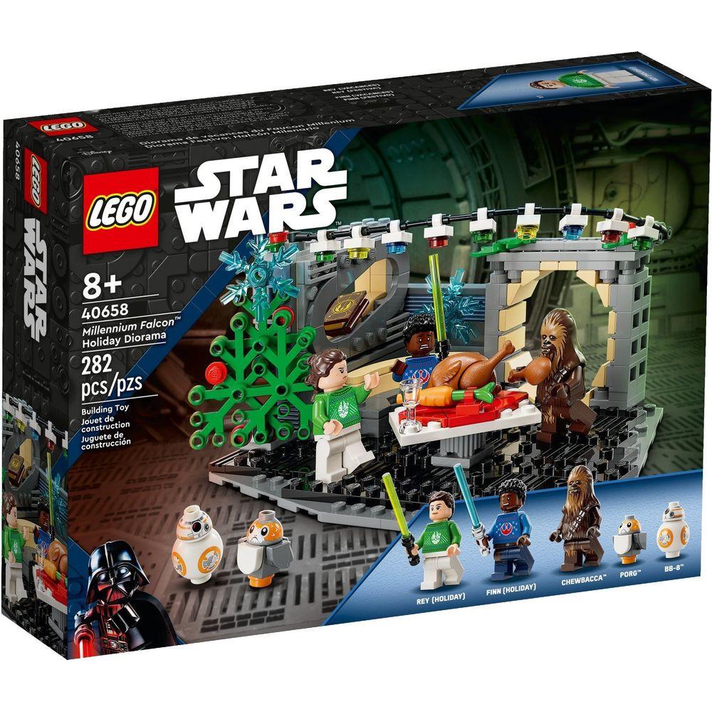 LEGO®  LEGO Star Wars Millennium Falcon Weihnachtsdiorama 40658 