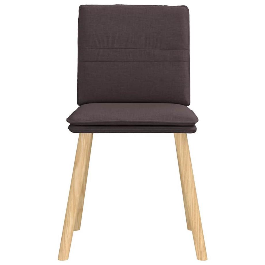 VidaXL Chaise de salle à manger tissu  