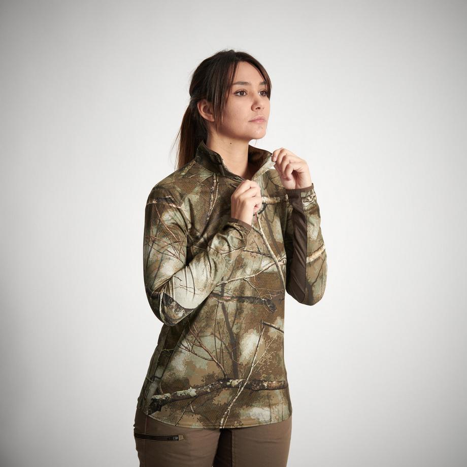 SOLOGNAC  Langarmshirt - CAMO 500 