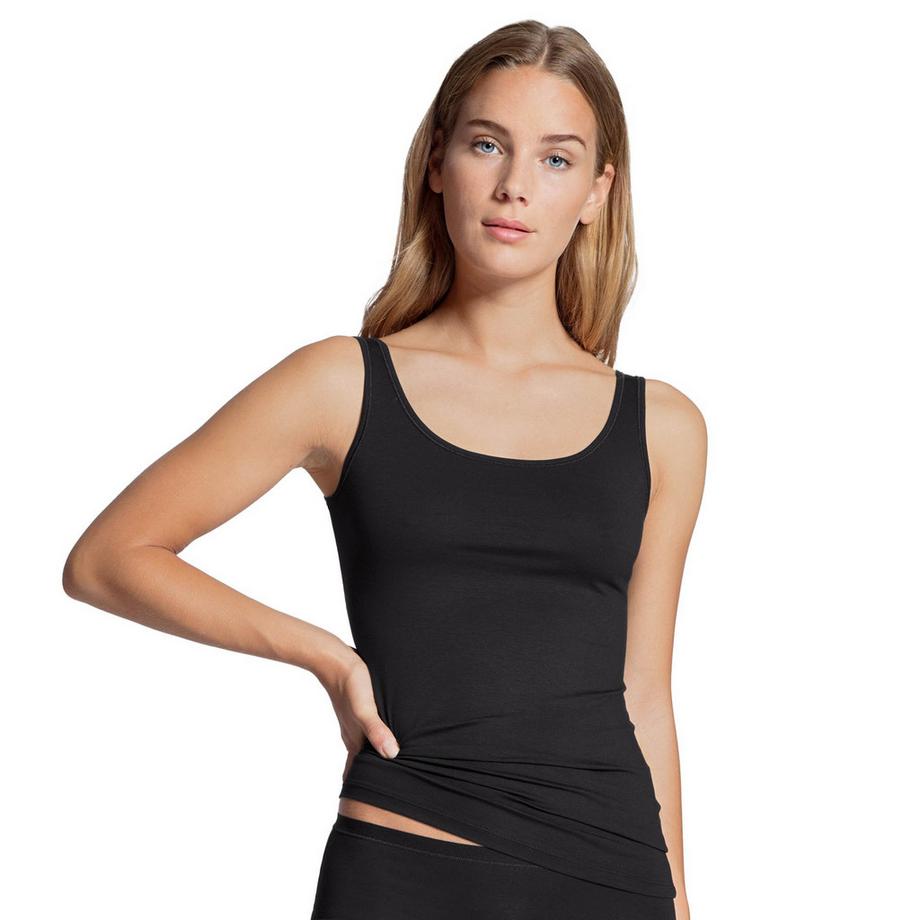 CALIDA Natural Comfort Stretch Débardeur Lot de 2  
