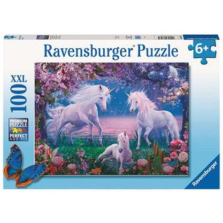 Ravensburger  Puzzle Bezaubernde Einhörner (100XXL) 