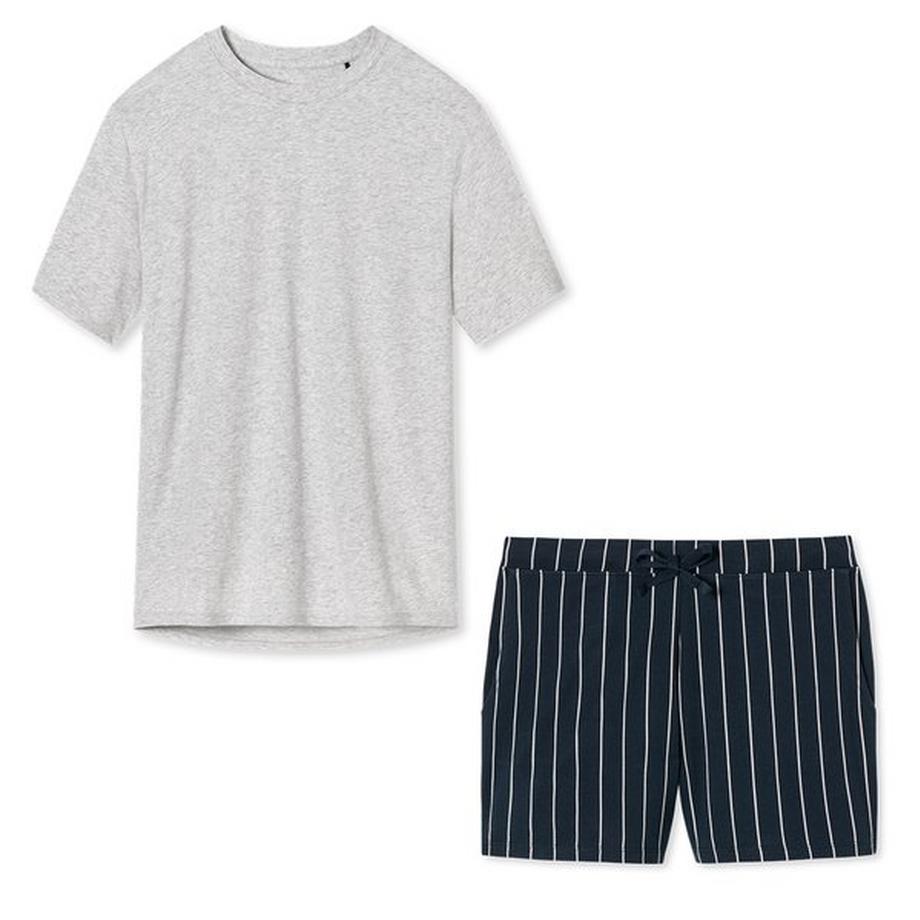 Schiesser Organic Cotton Pigiama Maniche Corte  