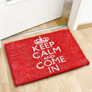 B2X Zerbino "Keep calm and come in" rosso  