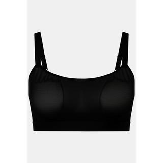 Ulla Popken  Bustier con mesh e fascia sotto il seno 