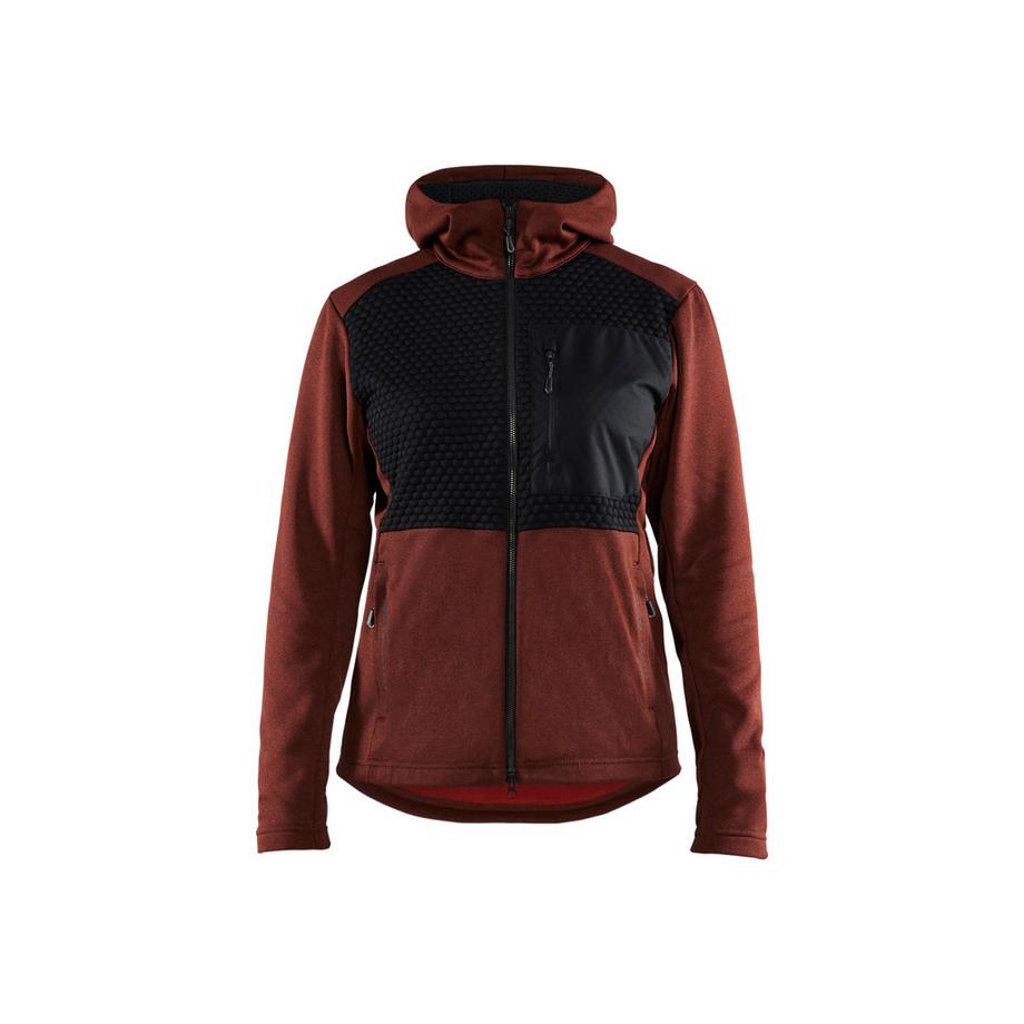 sweatshirt zippé à capuche burned