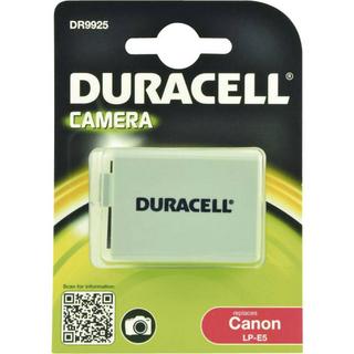 DURACELL  LP-E5 Batteria ricaricabile fotocamera sostituisce la batteria originale (camera) LP-E5 7.4 V 1020 mAh 
