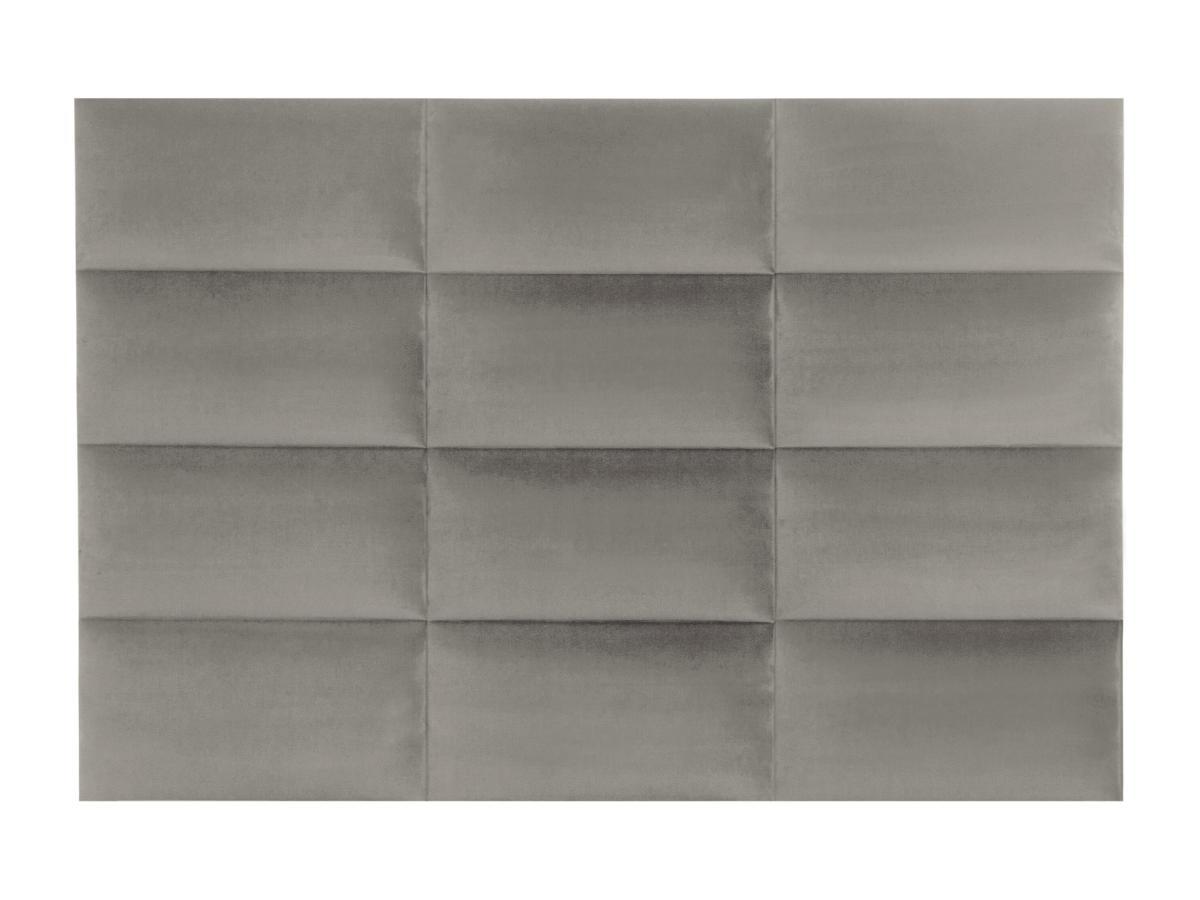 Vente-unique Wandpaneel BettKopfteil Samt BONTE  