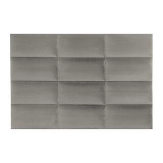 Vente-unique Wandpaneel BettKopfteil Samt BONTE  