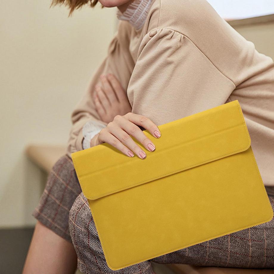 Only-bags.store Pochette pour ordinateur portable avec fonction de support  