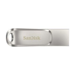 SanDisk  SanDisk Ultra Dual Drive Luxe USB-Stick 32 GB USB Type-A / USB Type-C 3.2 Gen 1 (3.1 Gen 1) Edelstahl 