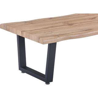 mutoni Table basse Enphar noir naturel 120  