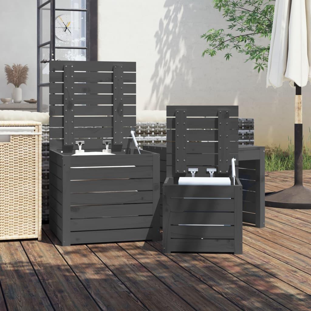 VidaXL set contenitore da giardino Legno  