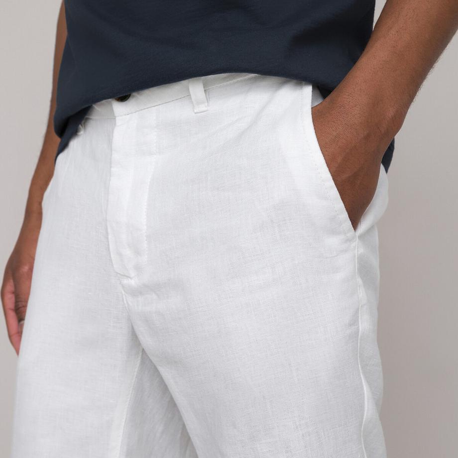 La Redoute Collections Pantalon Droit en Lin  