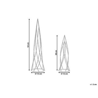 Beliani Dekoration aus Eisen Modern NEIDEN  