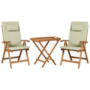 Ensemble pour bistro en Acacia Moderne JAVA PREMIUIM