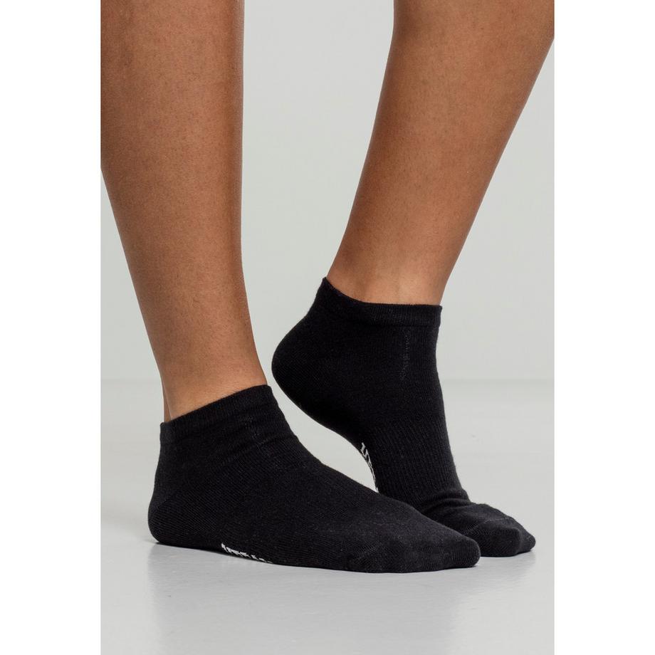 URBAN CLASSICS No Show Logo Socken 5er-Pack  