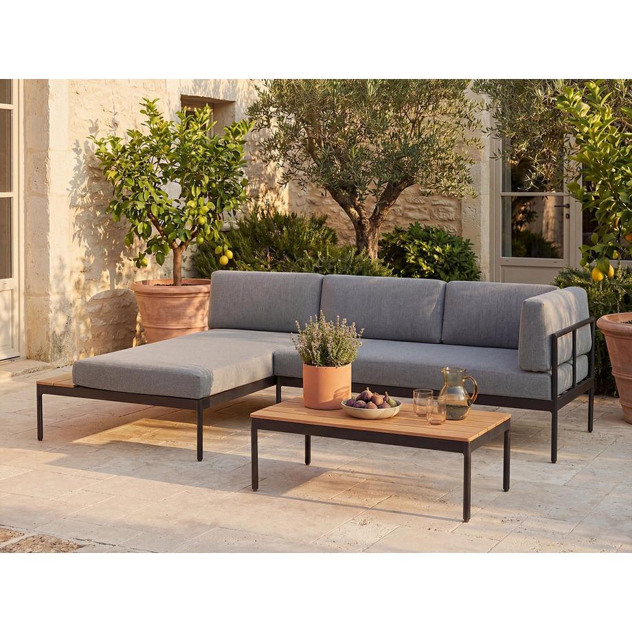 Vente-unique Gartensitzgruppe im Set GUIOMAR  