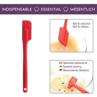 mastrad  Spatule Petite silicone Rouge 