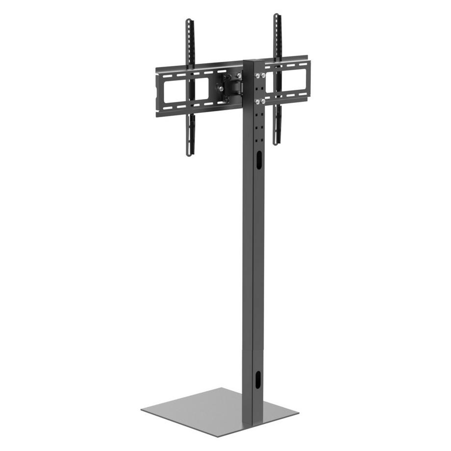 VCM TV Standfuß höhenverstallbar | Ständer Fernseh Rack | Maße ca. H. 112 - 124 x B. 64 x T. 38 cm - Zanta  
