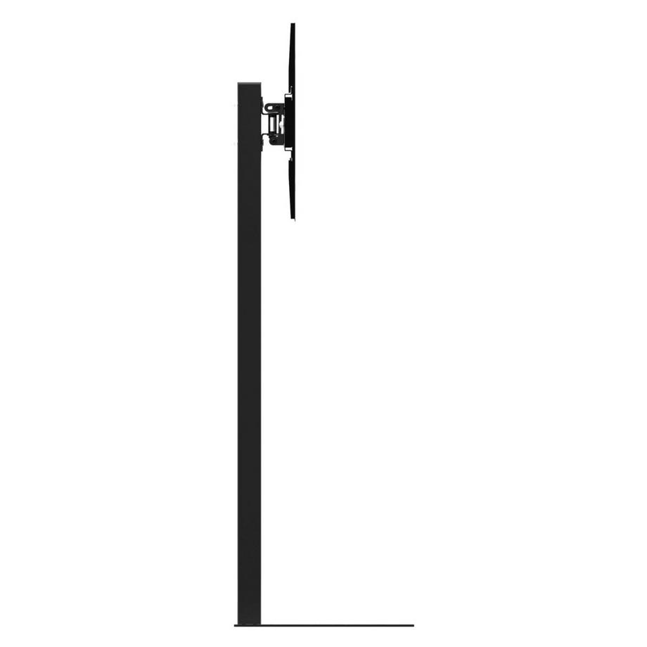 VCM TV Standfuß höhenverstallbar | Ständer Fernseh Rack | Maße ca. H. 112 - 124 x B. 64 x T. 38 cm - Zanta  
