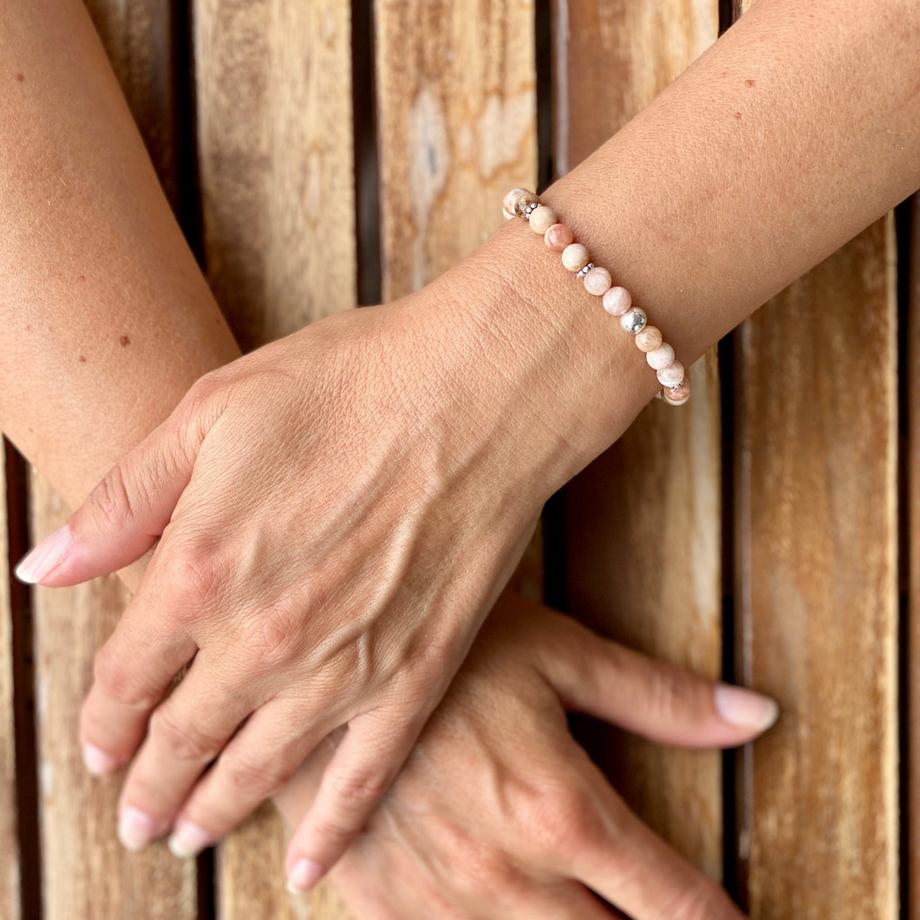 Balibay  Esen  Armband mit Mondsteinen & Sonnensteinen 