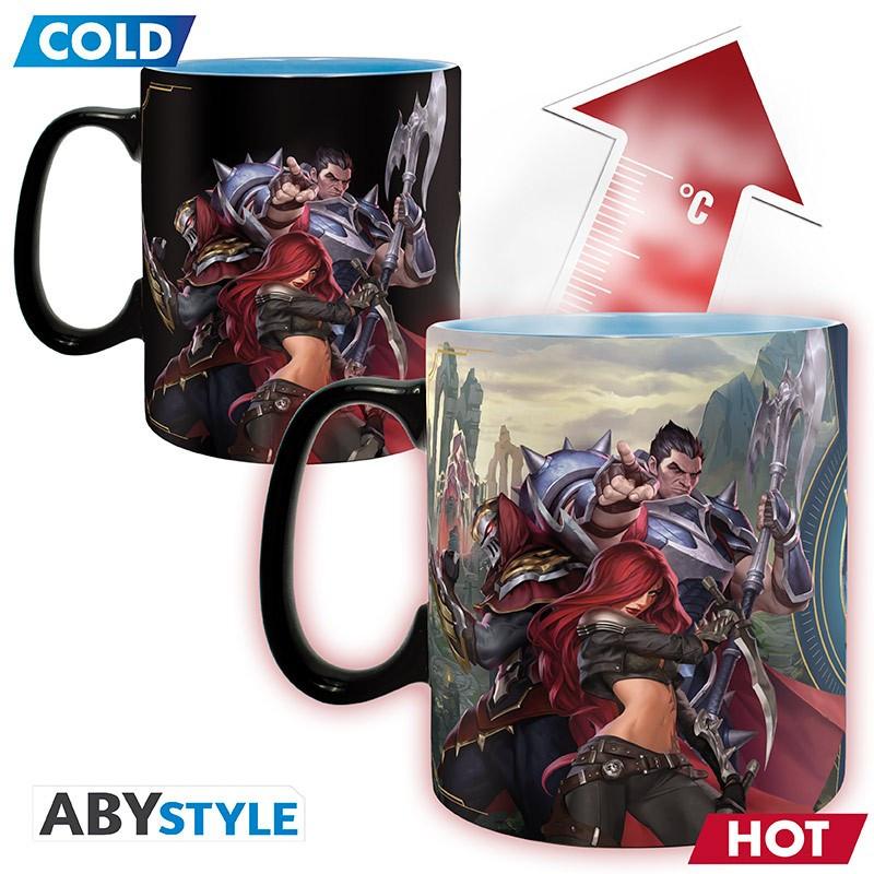 Abystyle  Mug - Thermo-réactif - League Of Legends - Groupe 