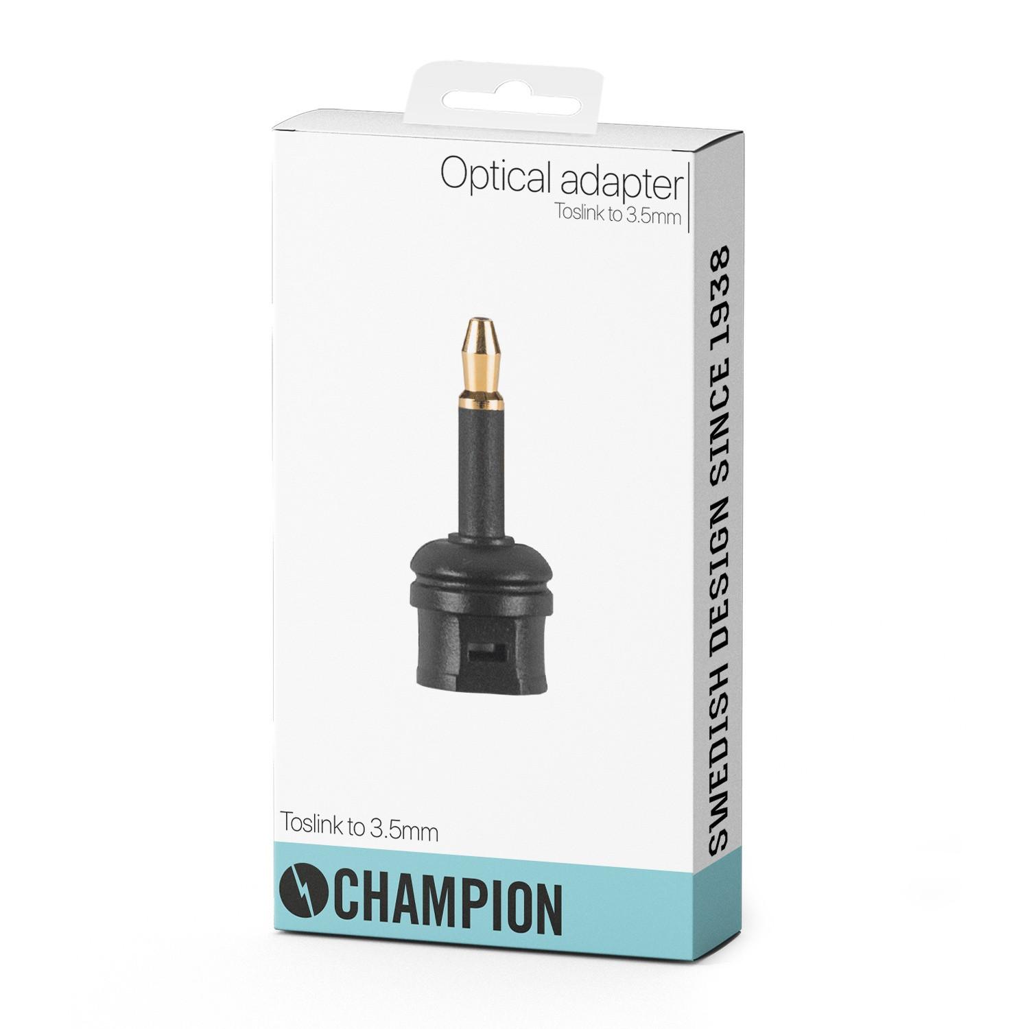 Champion  Optischer Toslink – 3,5-mm-Adapter 