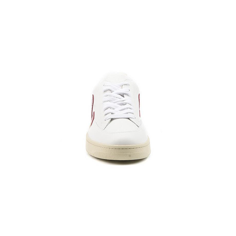 Veja V-12 Leather Sneakers  