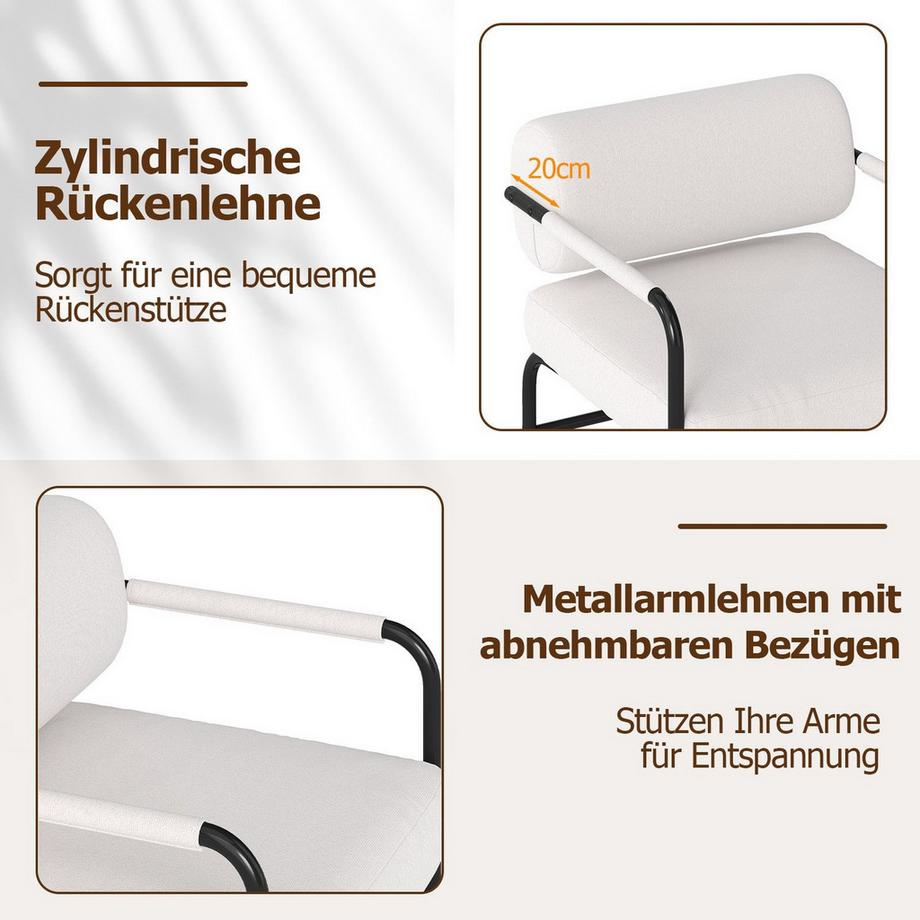 Northix Loungesessel mit Armlehnen  