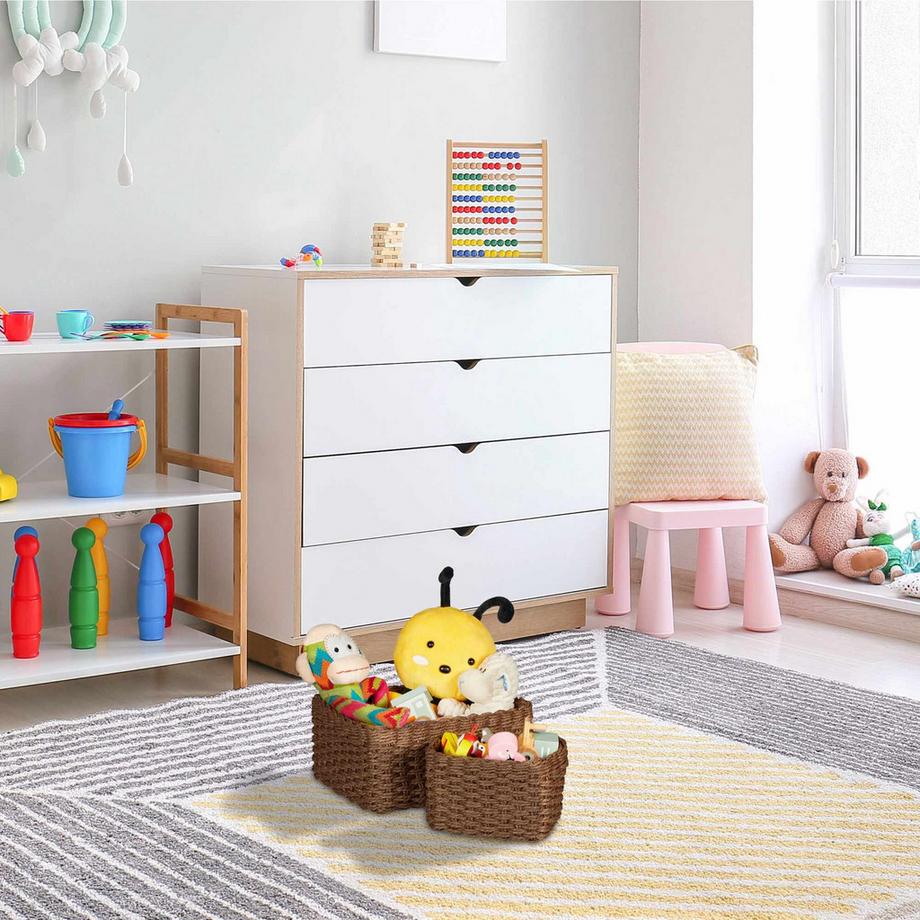 Northio Geflochtener Aufbewahrungskorb, 3er-Set  