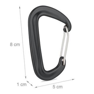 B2X Moschettone in alluminio set da 4  