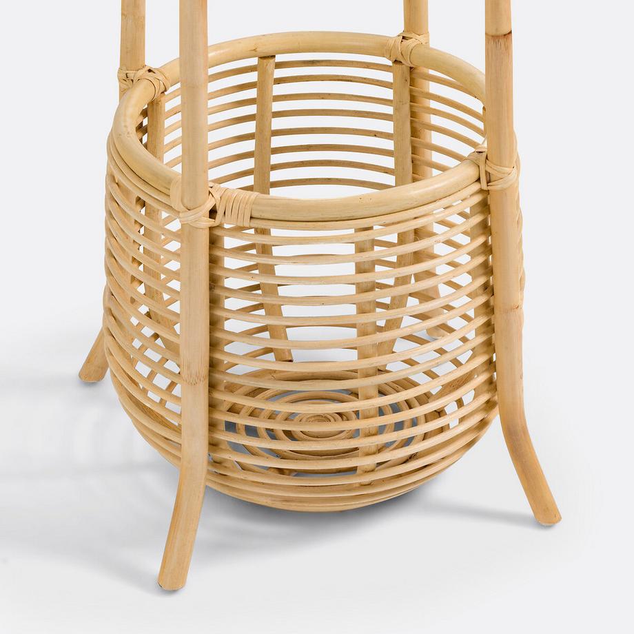 La Redoute Intérieurs Garderobenständer Aya mit Korb  