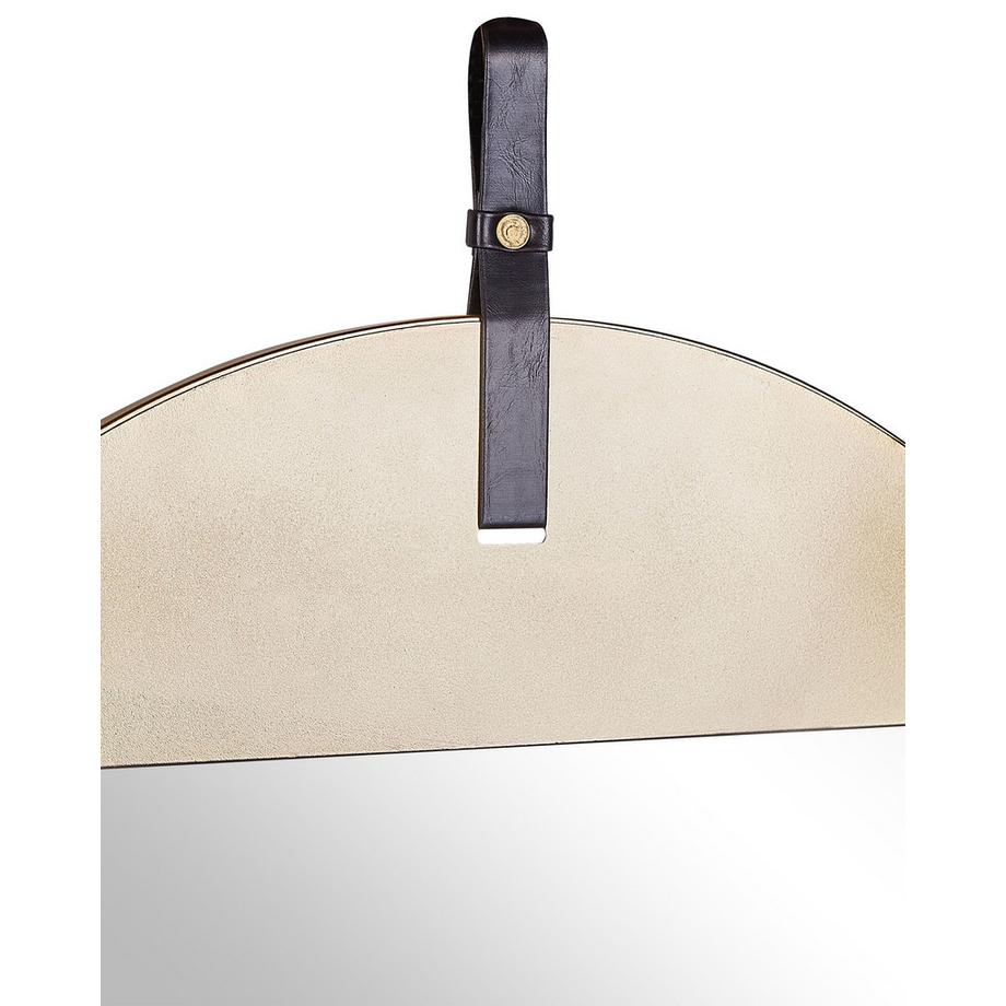 Beliani Wandspiegel aus Eisen Retro GURS  