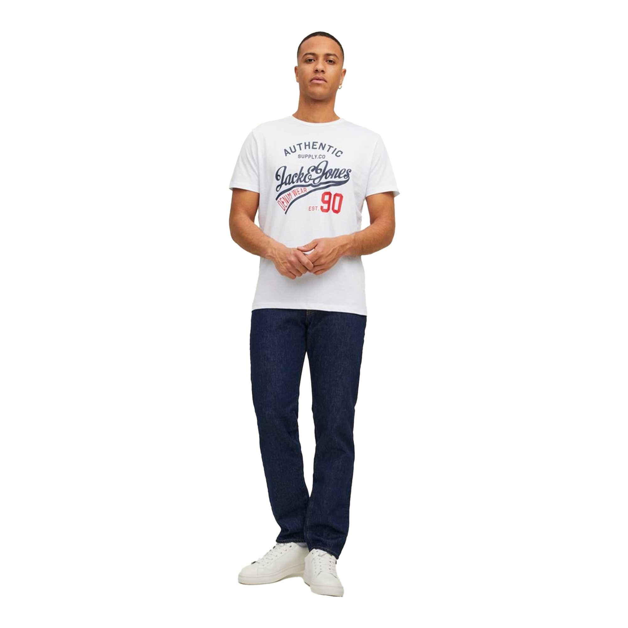 JACK & JONES  T-shirt  Confortable à porter-JJETHAN TEE CREW NECK 3PK 