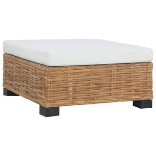 VidaXL Fußhocker rattan  