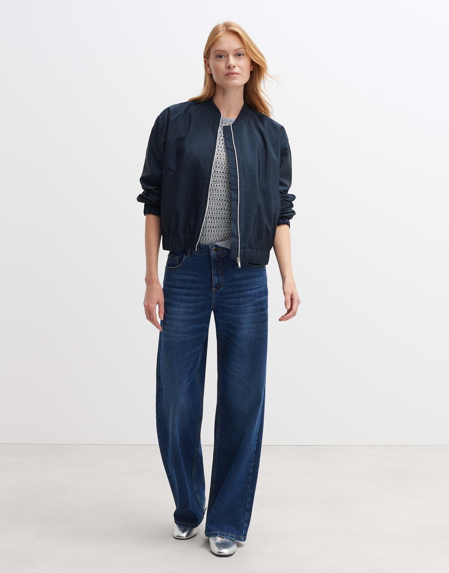 OPUS  Blouson Jenco shine Silhouette boxy 