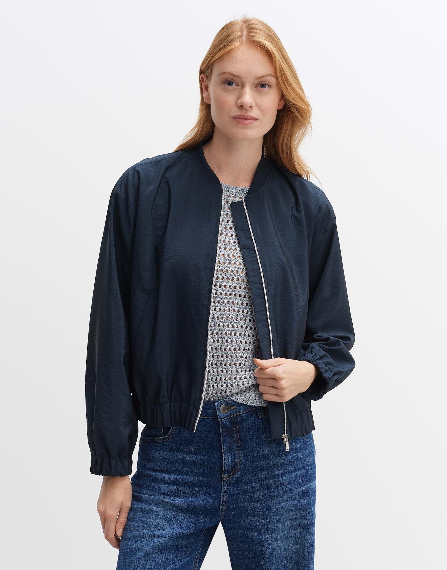 OPUS  Blouson Jenco shine Silhouette boxy 