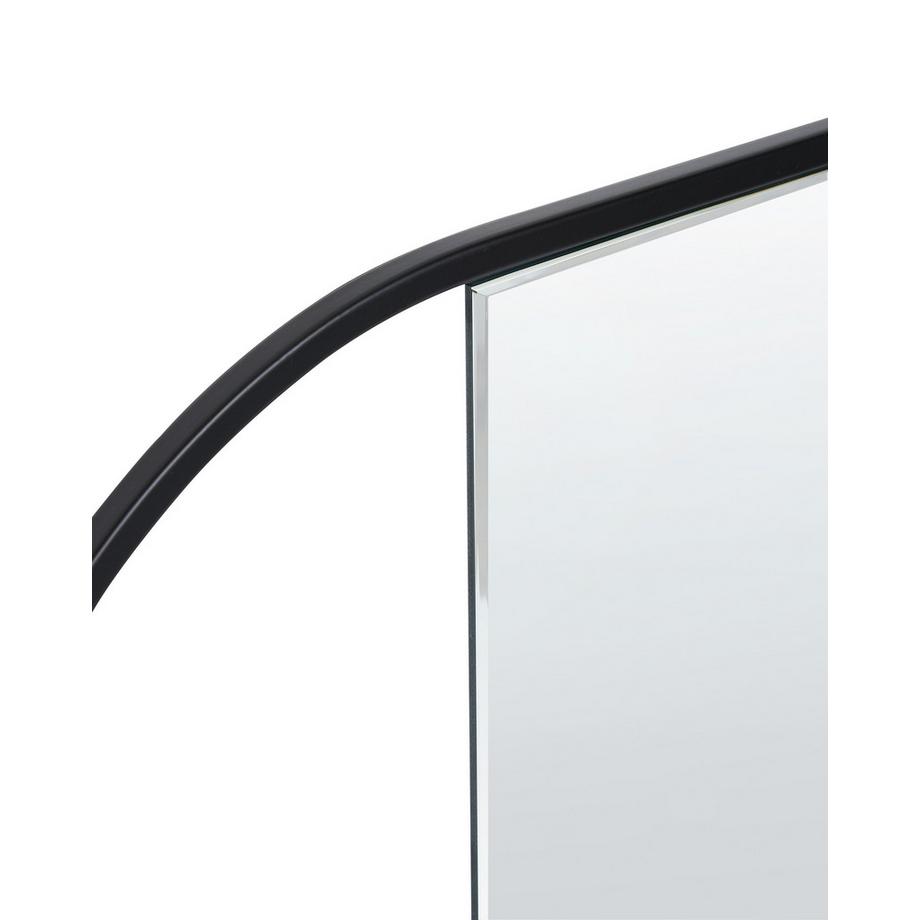 Beliani Wandspiegel aus Eisen Industriell VALLERY  