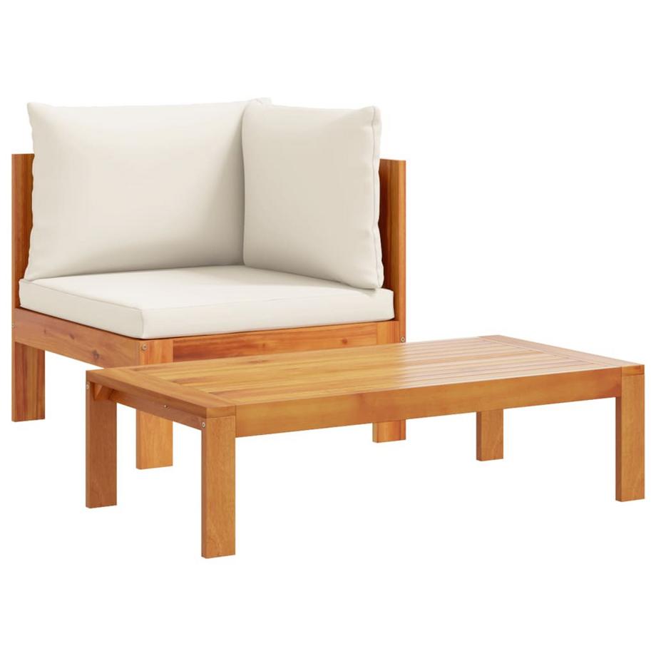 VidaXL set salotto da giardino Legno  
